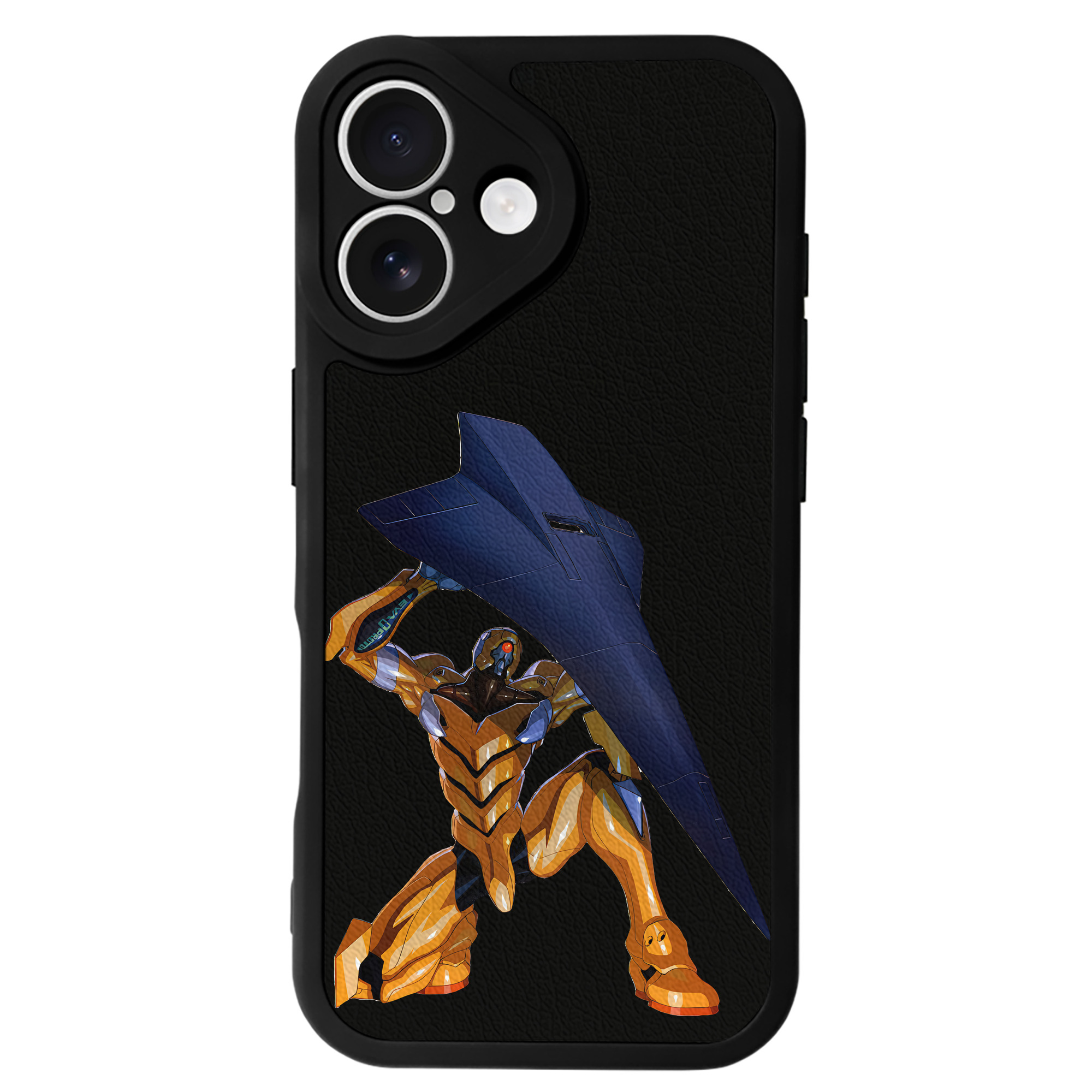 （画像用） EVA 新世紀エヴァンゲリオン 【iPhone 16シリーズ対応】シリコンスマホケース（レザー調） 材質：シリコン